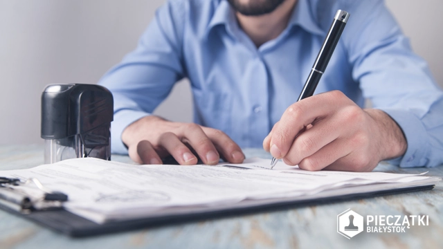 Pieczątki firmowe Białystok